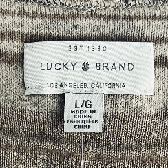 LUCKY BRAND Multicoloured Aztec Drape Open Front Cardigan Size L Style 7W51228 - Picture 6 of 15